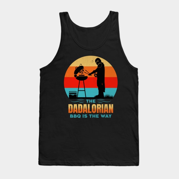 The Dadalorian BBQ is the Way Tank Top by BankaiChu